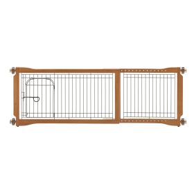 Pet Sitter Freestanding Pet Gate Plus